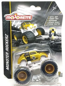 Majorette Volkswagen Beetle Monster Truck Series 9 Gold 1:64 (3") in Package - Picture 1 of 4
