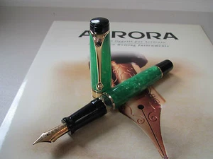 Aurora Primavera Limited Edition 18kt gold nib fountain pen M nib MIB - Picture 1 of 11