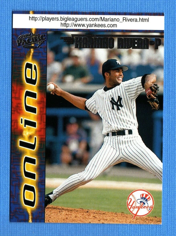 1998 Pacific Online #515 Mariano Rivera New York Yankees - Image 1 of 1