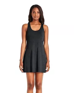 Next Level Mini Dress Ladies racerback 6734 triblend Vintage Black XL/XXL - Picture 1 of 2