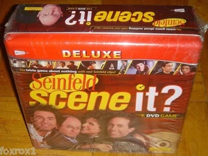 Scene It Seinfeld TV Edición Deluxe Trivia DVD 2008 Totalmente Nuevo Deluxe Lata - Imagen 1 de 12