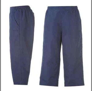 Blaue Bermudas, 3/4 Hose von LA Gear Größe 8 XS blau navy Freizeithose - Bild 1 von 4