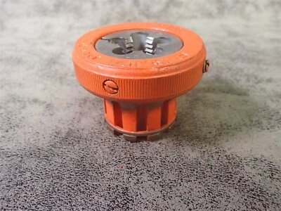 Ridgid 37650 00-RB 7/8"-9TPI UNC RH Alloy Steel Bolt Threader Die Head (BN190) - Image 1 of 4