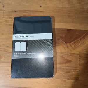 Moleskine Volant Legendary Notebooks Set Of 2 Black 9x14cm - Picture 1 of 7