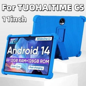 Shockproof Anti Scratch Soft Silicone Cover Tablet For TUOHAITIME C5 WXUNJA C5 - Afbeelding 1 van 29