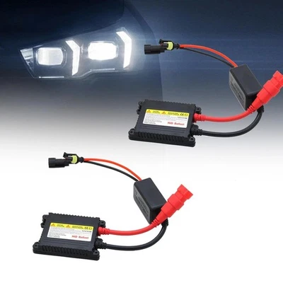 2pcs Hid Ballast, Car Xenon Hid Ballast, Dc 12v 35w Universal Xenon Headlight Ba