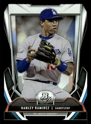 2013 BOWMAN PLATINUM HANLEY RAMIREZ CES-HR MINT CUTTING EDGE STARS DODGERS - Image 1 of 2