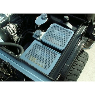 Fuse Box Cover for 2003-2007 Hummer H2 [Stainless Steel/Polished] - Image 1 of 3
