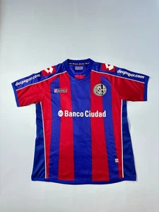 camiseta fútbol SAN LORENZO (argentina) home LOTTO 2012 utileria t.XL #7 (9/10) - Picture 1 of 5