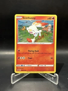 Scorbunny  Cosmos Holo SWSH244 SWSH Sword & Shield Promo Cards Holo - Picture 1 of 2