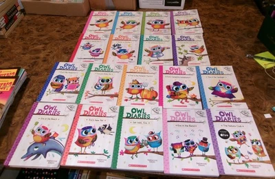 Lot of 18 Branches Owl Diaries Set 1-18 by Rebecca Elliott - Image 1 of 2