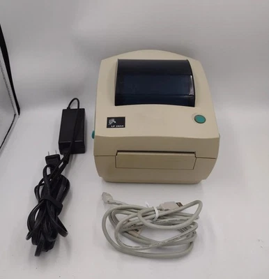 Zebra LP2844 Direct Thermal Barcode Label Printer USB Serial Parallel - Image 1 of 4