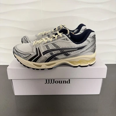 ASICS JJJJound Gel Kayano 14 White Midnight Navy | US7 | BNIB UNWORN ✅| SHIP NOW - image 1 of 4
