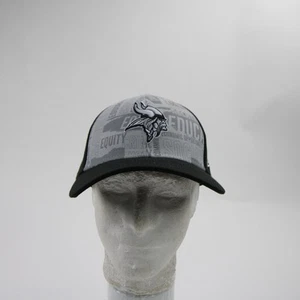 Minnesota Vikings Nike NFL On Field Fitted Hat Unisex Black/Light Gray Used - Picture 1 of 6