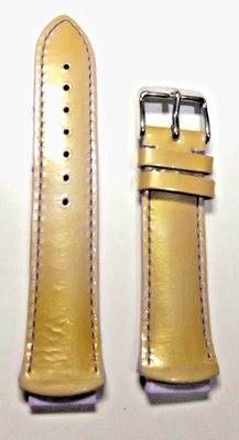 TECHNOMARINE-Original-17mm Bonita Correa de Reloj de Cuero Metálico Dorado-¡ENVÍO GRATUITO!! Foto 1 de 4