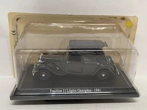Citroën Traction 11 Legere Gazogene 1941 CITROEN coche 1:43 diecast Atlas - Imagen 1 de 2
