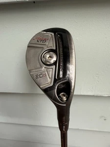 Adams Golf XTD Hybrid 20ti Degree Golf Club Steel Black Kbs Tour Shaft Stiff RH - Picture 1 of 10