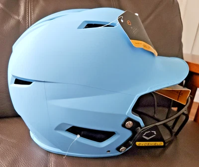 Casco de Bateo de Softbol Mate Evoshield XVT 2.0 Azul Victoria Talla XS WB57257 Foto 1 de 4