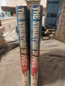 The Structure of Magic - First Edition 1975 Hardcover Vol I &2 Richard Bandler - Foto 1 di 10