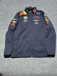 Puma & Red Bull Softshell Jacket Formula1 Aston Martin Mobil1 Honda size XL NWT  - Picture 1 of 7