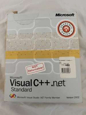 Microsoft Visual C++ Studio .NET 2002 Standard - Image 1 of 3