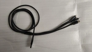 NUEVO PARA Cable de Carga Android One Drag Two Negro 1.2M Cable de Carga para Juegos YK9 - Imagen 1 de 4