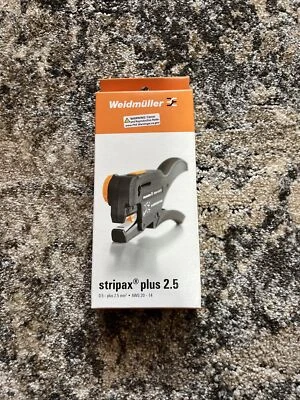 1pcs Weidmuller Crimping Tools Crimping Pliers STRIPAX PLUS 2.5 ，9020000000 - Image 1 of 4