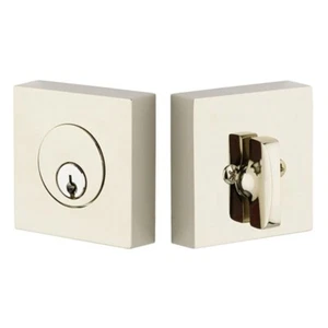 Emtek Square Sgl Cyl Deadbolt LPN - Picture 1 of 1