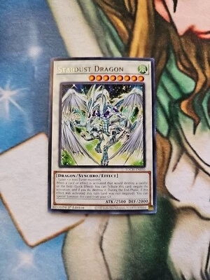 Yugioh Stardust Dragon Rare 1st Edition TOCH NM - Image 1 of 2