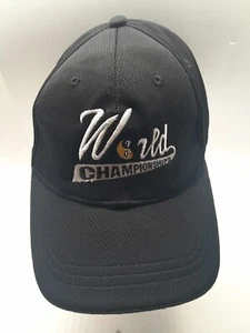 Champion Championships World Yen Yang Black Hat Cap Dad L XL Stretch - Picture 1 of 8