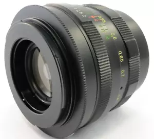 ⭐SERVICED⭐ HELIOS 44m Russian Made in USSR Lens M42 + Adapt. Canon EOS EF Mount - Imagen 1 de 10