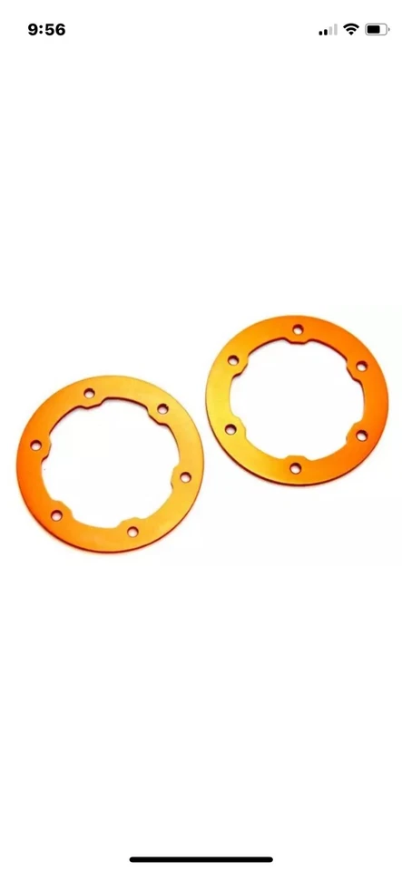 STRC STP6236O Aluminum Light Weight Beadlock Rings Pro-Line Orange Slash /Slayer - Image 1 of 3