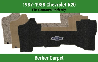 Alfombra delantera Lloyd Berber para Chevrolet R20 87-88 con logotipo de pajarita Centennial Foto 1 de 4