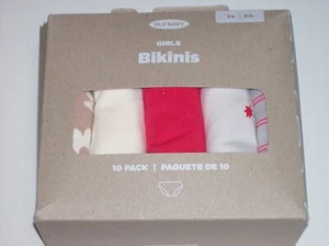 Old Navy Underwear Bikinis 10-Pack Girls Daisy New - Picture 1 of 2