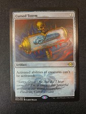 Cursed Totem (ETCHED FOIL) - Modern Horizons 2 MTG