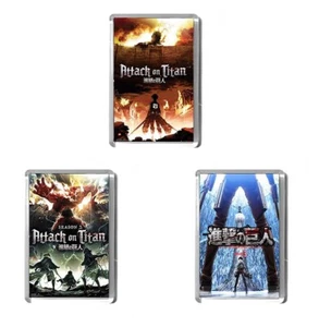 Attack on Titan 7 x 4.5cm fridge magnet, anime, manga. poster. Eren, Mikasa - Picture 1 of 8