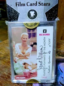 Janet Pilgrim Playboy Magazine Hefner Model Autograph Sealed Trading Card #1300 - Picture 1 of 1
