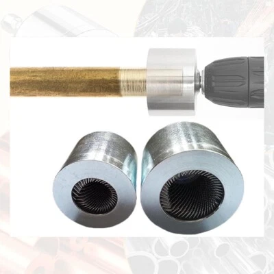 2*Limpiador de tuberías de cobre completamente metálico, cepillo de limpieza de tubos para taladro con reemplazo EE. UU. Foto 1 de 4