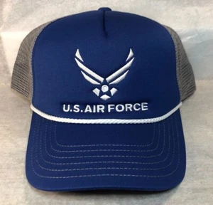 NASCAR - Bubba Wallace #43 - US Air Force Hat Adjustable - Nascar Racing  - Picture 1 of 8
