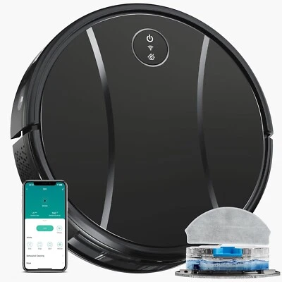 Tipdiy Robot Vacuum and Mop Combo, 4200Pa Powerful Robotic Vacuum Cleaner, G90