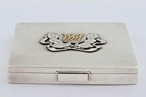 Dose Schachtel Zigarettendose Antik 30er Jahre 161gr. 935er Silber 1402 - Bild 1 von 8