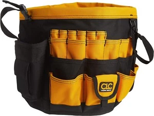 CLC Custom Leathercraft 4122 In & Out Bucket, 61 Pocket, Black/Yellow - Picture 1 of 7