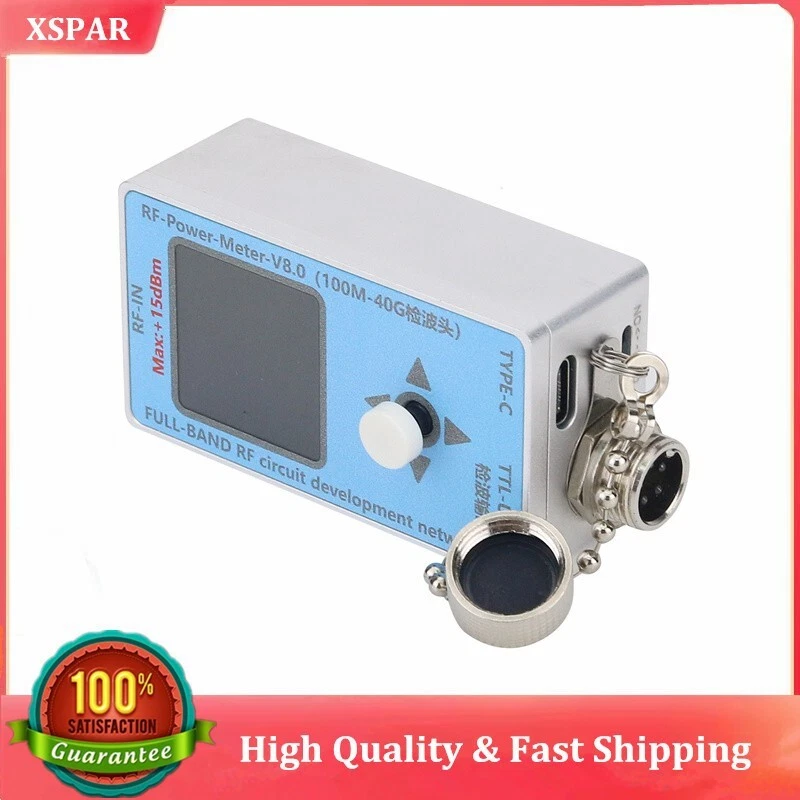 Microwave Meter TFT Display Screen with Type-C Cable RF-Power-Meter-V8.0 40GHz - Image 1 of 4