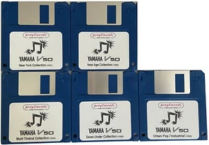 Yamaha V50 synth patches - 5 Disk Set - Ready to load into your V50 - Picture 1 of 1