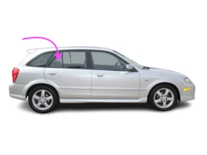 Se adapta a: Vidrio ventana trasera derecha hatchback de 4 puertas Mazda Protege5 2002-2003 - Imagen 1 de 6