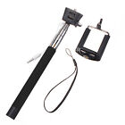 Selfie Stick Monopod Przycisk migawki Kabel do iPhone 4 5 6+ S4 S5 S6 - czarny