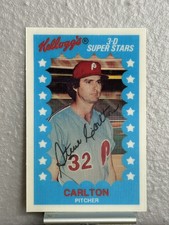 1982 Kellogg’s 3-D Super Stars Baseball #27 Steve Carlton Philadelphia Phillies 