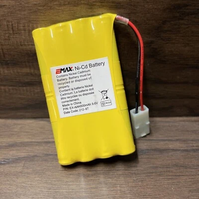 9.6V 700mAh Ni-Cd AA Battery Pack Rechargeable - Image 1 of 4