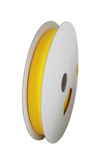 18m Bedruckbarer Schrumpfschlauch 9mm f. Thermotransferdrucker gelb - Picture 1 of 2