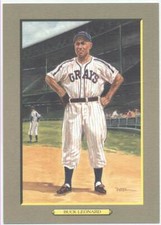 BUCK LEONARD UNSIGNED  PEREZ STEELE GREAT MOMENTS CARD #58  NrMt-Mt from sets